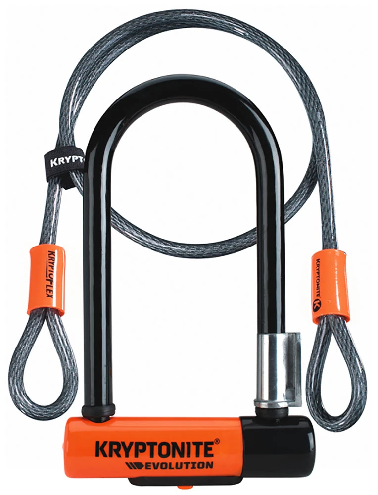 Kryptonite Evolution™ Mini-7 New-U U-lock Avec KryptoFlex 1 Kryptonite Evolution™ Mini-7 New-U U-lock Avec KryptoFlex