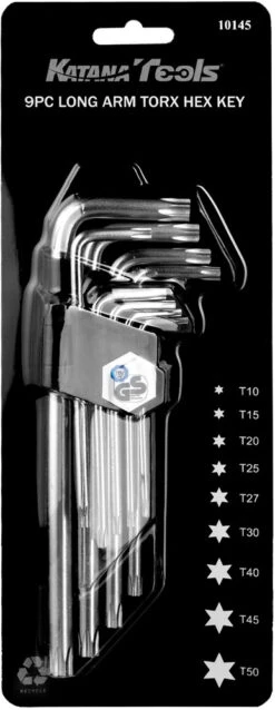 Katana Jeu De Clés à Six Pans Creux 10T - 50T 7 Katana Jeu De Clés à Six Pans Creux 10T - 50T -Promos Vélo Accessoires Boutique 10145 KATANATOOLS TORXSET NEUES TITELFOTO