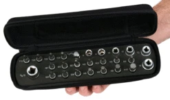 Jeu De Clés à Cliquet Comp 1/4" Avec Embouts 10 Jeu De Clés à Cliquet Comp 1/4" Avec Embouts -Promos Vélo Accessoires Boutique 20044187 2 1