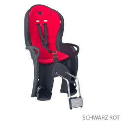 Hamax Kiss - Siège Pour Enfant -Promos Vélo Accessoires Boutique 20114180 40304235 Hamax Kiss Kindersitz HAM551043 schwarz rot schrift