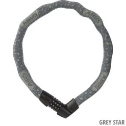 Abus Coffre-fort 1385/75 Serrure à Chaîne -Promos Vélo Accessoires Boutique 88010 1385 75 GREY STARS RET 3