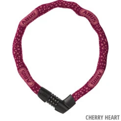 Abus Coffre-fort 1385/75 Serrure à Chaîne -Promos Vélo Accessoires Boutique 88013 1385 75 CHERRY HEARTS RET 3