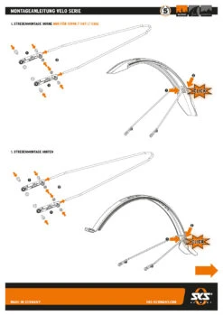 Kit De Garde-boue Velo 65 Mountain 29 10 Kit De Garde-boue Velo 65 Mountain 29 -Promos Vélo Accessoires Boutique AB bedienungsanleitung VELO SERIE 1