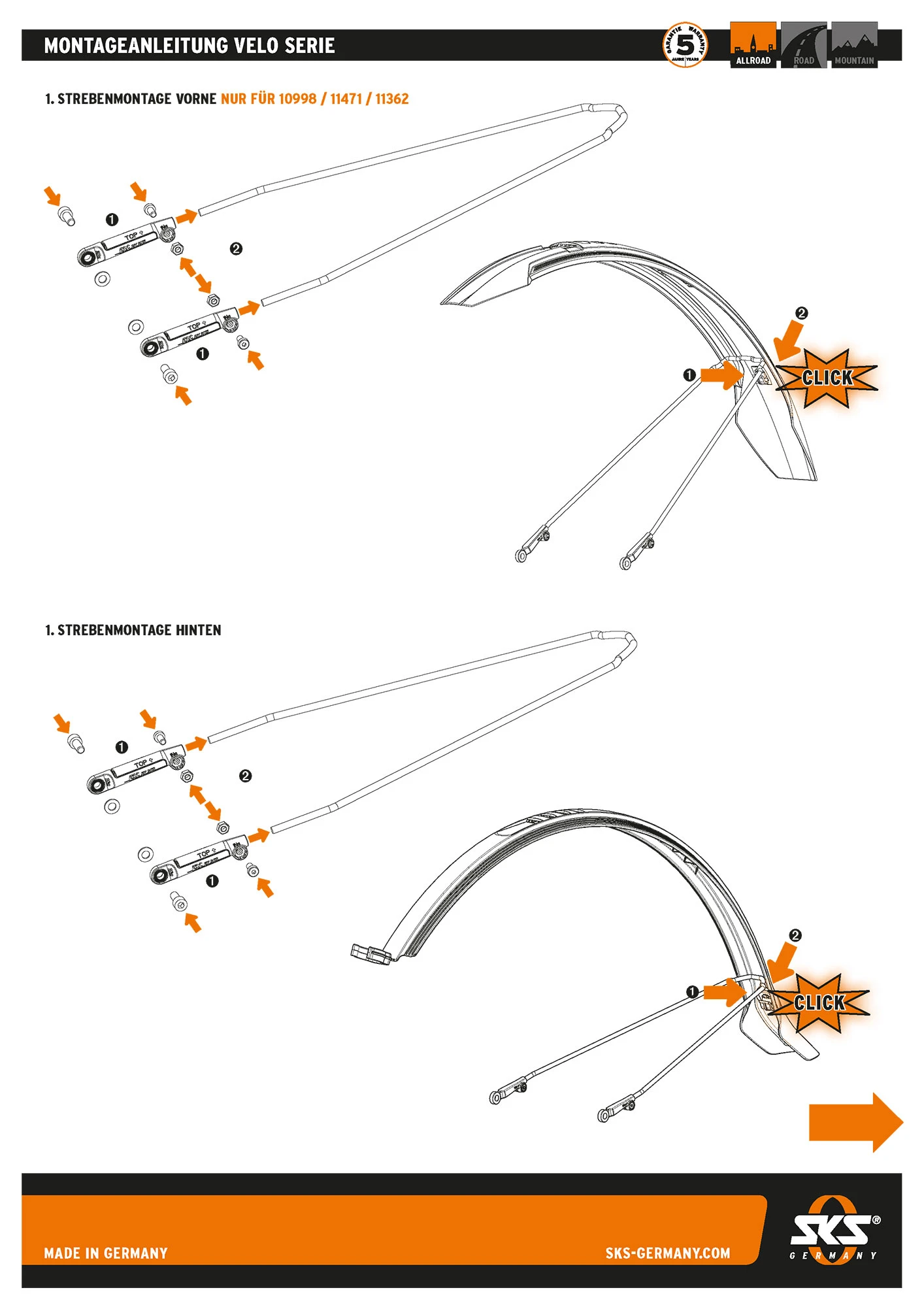 Kit De Garde-boue Velo 65 Mountain 29 5 Kit De Garde-boue Velo 65 Mountain 29 – Image 5
