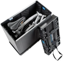 B&W Foldon Box S Valise De Transport Pour Vélos -Promos Vélo Accessoires Boutique B W 96008 foldon box S open