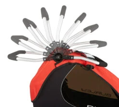 Burley HONEY BEE Remorque Pour Enfants -Promos Vélo Accessoires Boutique Burley HONEY BEE Kinderanhanger 949211 e