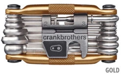 Crankbrothers Multi-19 Multitool -Promos Vélo Accessoires Boutique CrankBrothers Multi 19 Multitool gold