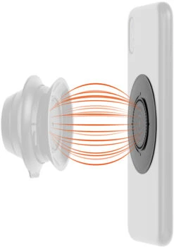 Fidlock VACUUM Uni Phone Patch Magnetic - Support Magnétique Pour Téléphone Portable -Promos Vélo Accessoires Boutique Fidlock VC 01600 BLK VACUUM Uni Phone Patch Magnetic Magnetische Handyhalterung 5