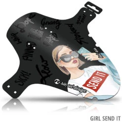 Kol:oss Front Mudguard -Promos Vélo Accessoires Boutique KolOss 0001 girl send it artikel