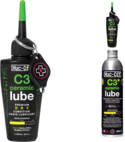Muc-Off C3 Ceramic Dry Lube Lubrifiant Pour Chaînes
