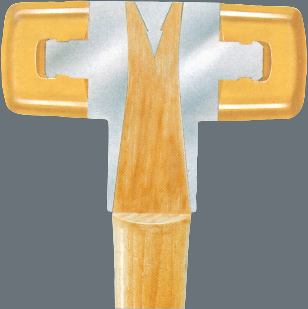 Wera 102 Maillet Avec Embout En Uréthanne 4 Wera 102 Maillet Avec Embout En Uréthanne – Image 4