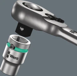 Wera 8000 B Cliquet Zyklop Metal Avec Levier D'inversion, à Carré 3/8" -Promos Vélo Accessoires Boutique Wera 8000 B Zyklop Metal Knarre 4013288174048 3
