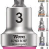 Wera 740 B HF Douille-embout Zyklop Emmanchement 3/8"
