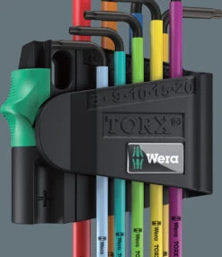 Wera 967/9 TX BO Multicolour 1 SB Jeu De Clés Mâles -Promos Vélo Accessoires Boutique Wera 9679 TX BO Multicolour 1 SB Winkelschlusselsatz 05073599001 3