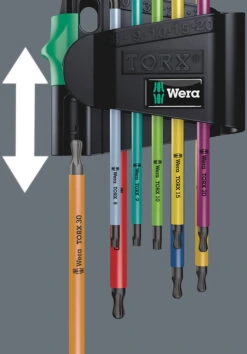 Wera 967/9 TX BO Multicolour 1 SB Jeu De Clés Mâles -Promos Vélo Accessoires Boutique Wera 9679 TX BO Multicolour 1 SB Winkelschlusselsatz 05073599001 4