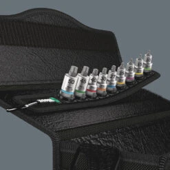 Wera Belt B 3 TORX® HF Zyklop Jeu De Douille-embouts TORX® 3/8" Avec Fonction De Rete -Promos Vélo Accessoires Boutique Wera Belt B 3 TORX R HF Zyklop Bitnuss Satz TORX 05003972001 6