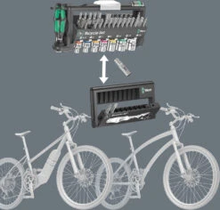 Wera Jeu De Bicyclettes 3 (avec Deux Démonte-pneus) -Promos Vélo Accessoires Boutique Wera Bicycle Set 3 05004172001 3