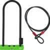 Abus Antivol à Arceau Ultra 410 SH34 + Câble à Boucle 10/120 Cobra