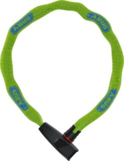 Abus Antivol à Chaîne Catena 6806/75 Neon -Promos Vélo Accessoires Boutique abus catena 680675 neon kettenschloss 82514