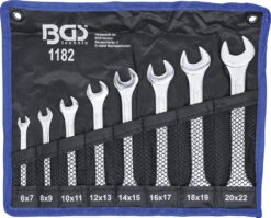 Jeu De Clés à Fourche Double 8 Pièces -Promos Vélo Accessoires Boutique bgs technic 1182 03 Doppel Maulschlussel Satz 8 teilig