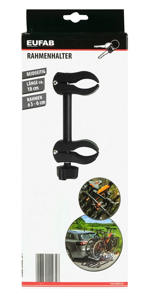 EUFAB Support De Cadre Verrouillable 18cm Pour Porte-vélos 2 EUFAB Support De Cadre Verrouillable 18cm Pour Porte-vélos – Image 2